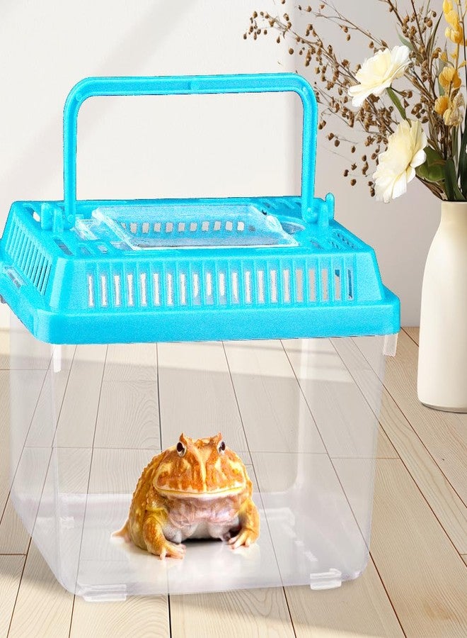 DQITJ 20 Pack Small Plastic Reptile Carrier Tarantula Enclosure Snake Breeding Box Hatching Container for Spider Fish Turtle Hermit Crab Bearded Dragon Lizard (5.1 x 3.5 x 3.5 Inch) - Image 3